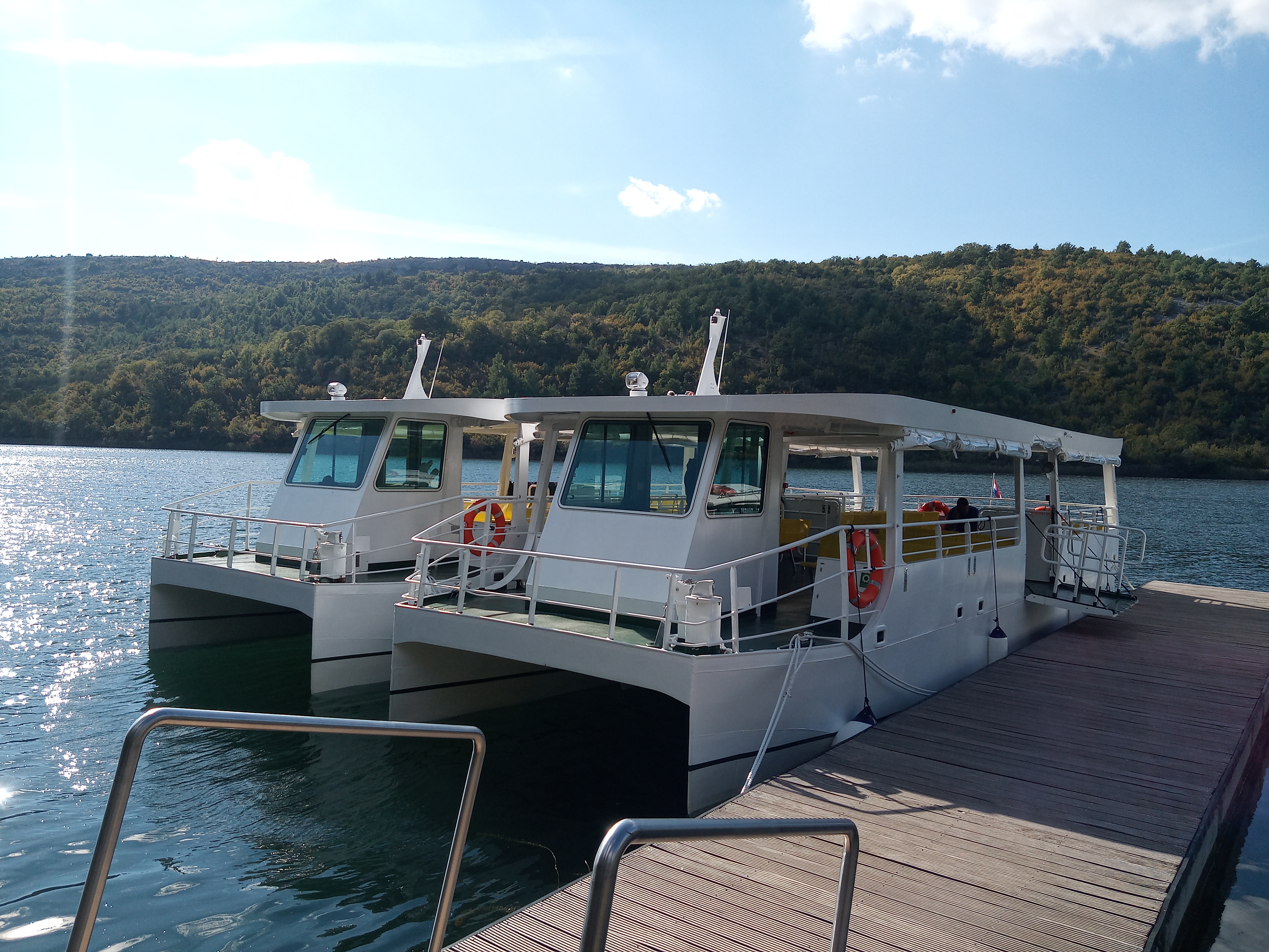 Two passengers catamarans – Full electric boat